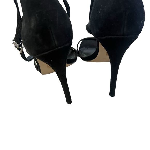 MICHAEL KORS Antonia Suede Sandal Black Size 11 - Picture 11 of 13